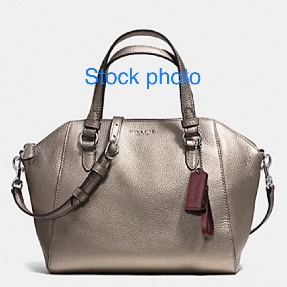 Coach®️ pebble leather F30281 mini satchel